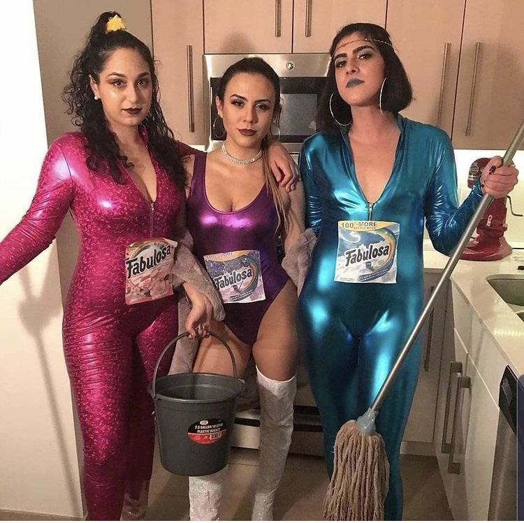 Unique clever group Halloween Costumes