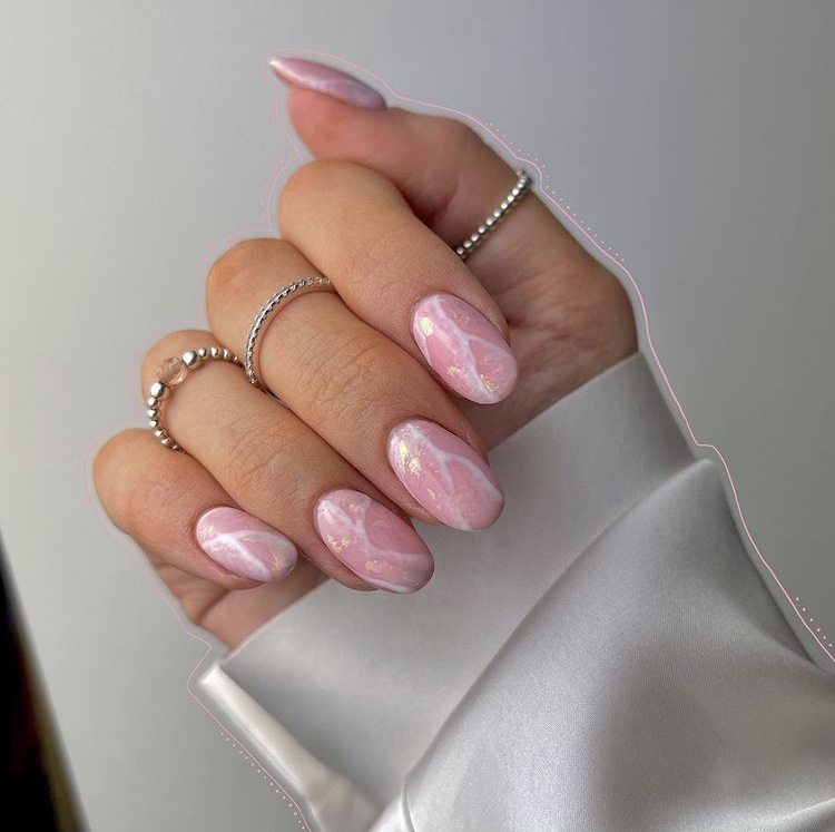 Milk Nails Are Huge For 2023 And The Celebs Are So On Board | Glamour UK