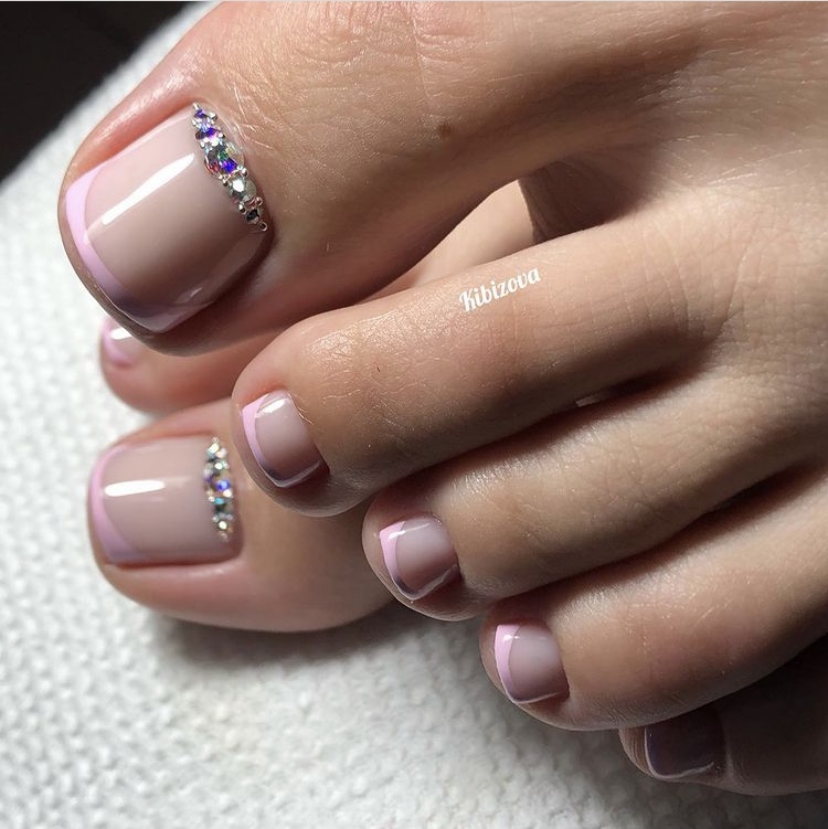 Best french tip pedicure ideas